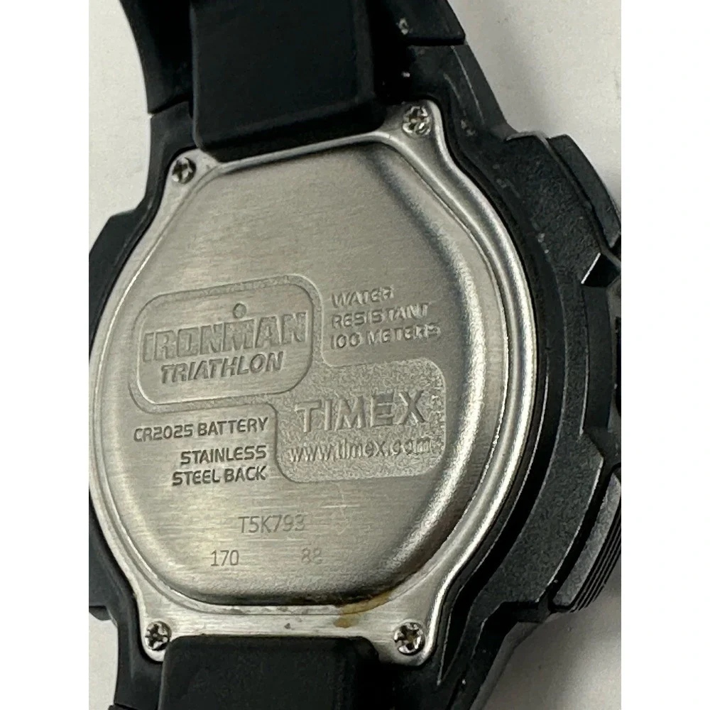 Timex T5K793 New Battery 170 Mens Watch‎ 44MM 8